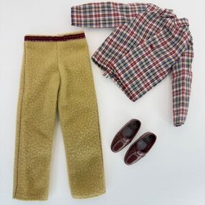Ken #5820 Fashion Classics Country Flair Shirt Pants Shoes Mattel 80s 1982